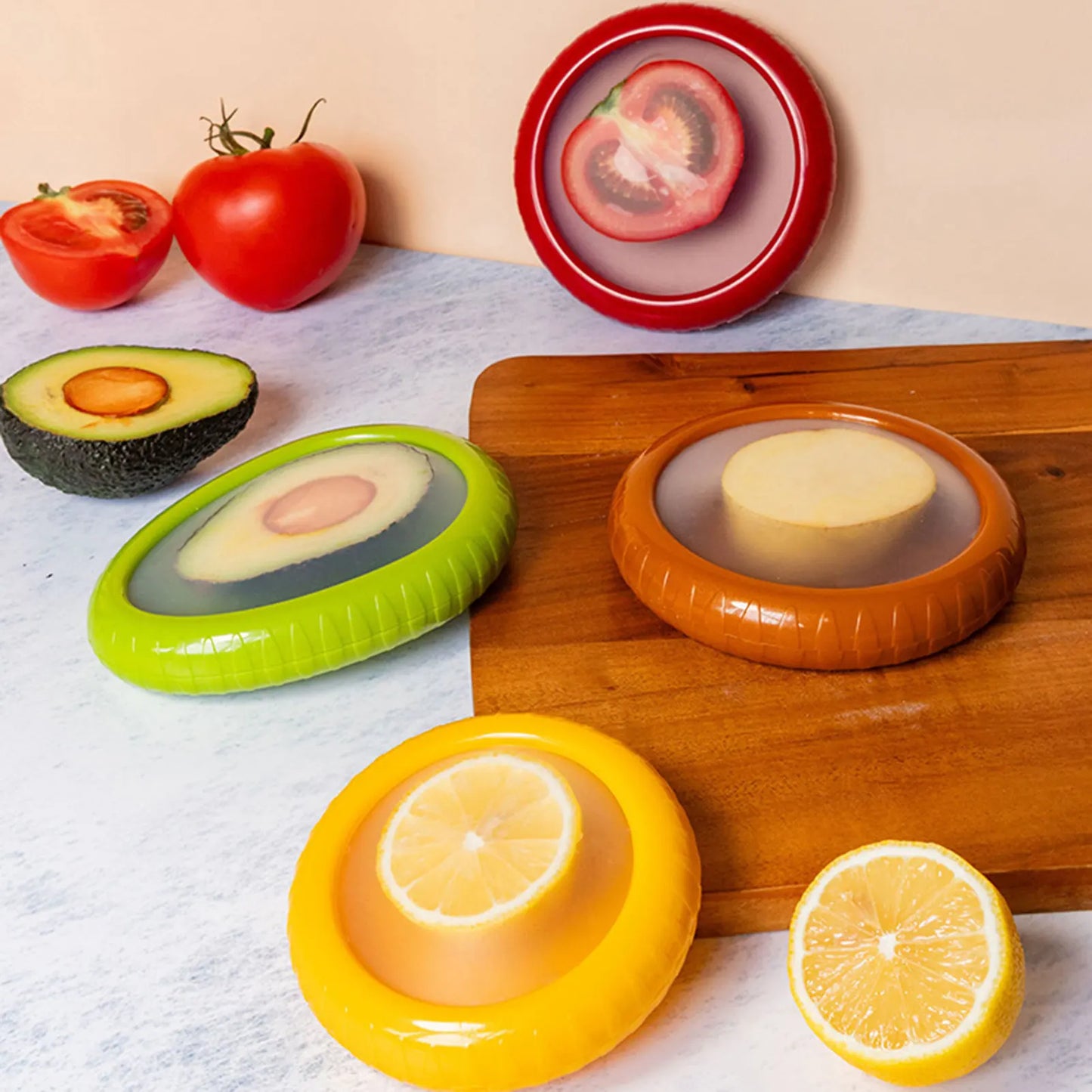 Silicone Fruit Container
